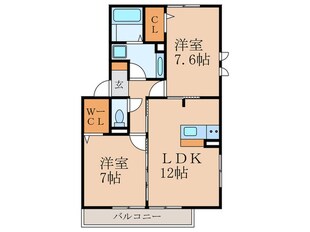 シャルマンコ－トの物件間取画像